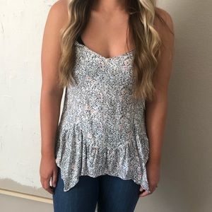 Floral Tank Top - Quicksilver